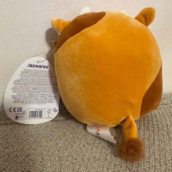 NWT 5” JERICHO COW SQUISHMALLOW CHRISTMAS - Picture 4 of 4